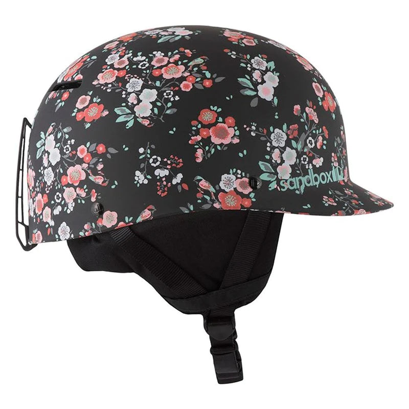 Sandbox Classic 2.0 - Helmet Black Floral - Size S